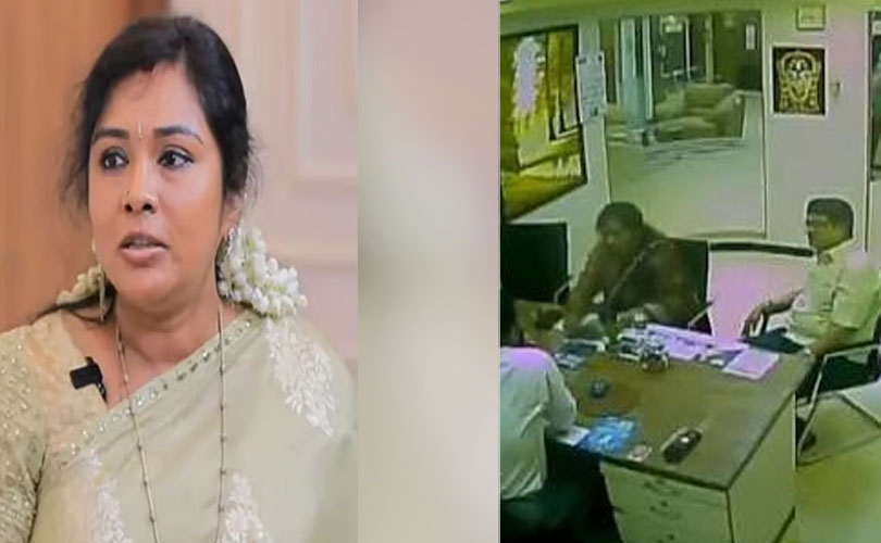 എസ്ബിഐ മാനേജറെ മർദിച്ച കേസ്: കരുണാനിധിയുടെ പേരമകൾ കയൽവിഴി അഴഗിരി അറസ്റ്റിൽ; സ്റ്റേഷൻ ജാമ്യത്തിൽ വിട്ടയച്ചു