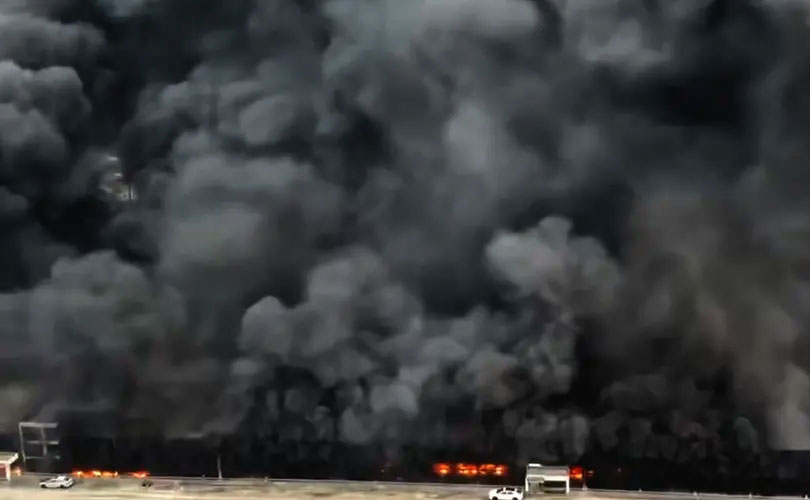 ബിവൈഡിയുടെ നിർമാണ ശാലയിൽ വൻ തീപ്പിടിത്തം