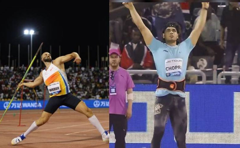 ദോഹ ഡമയമണ്ട് ലീഗിൽ കരിയറിലെ മികച്ച ദൂരവുമായി നീരജ് ചോപ്ര