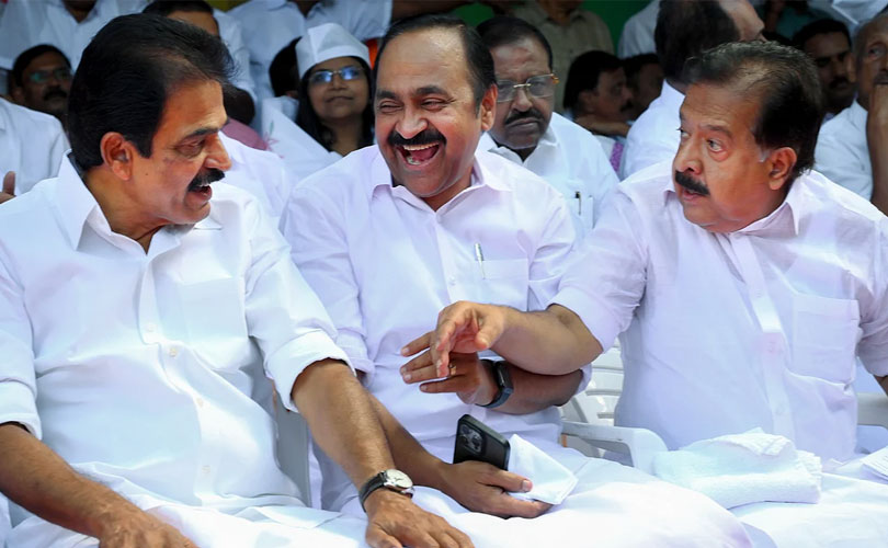 ഒരു മുഖ്യനും മൂന്നു പേരും; കേരളത്തിലെ കോൺ​ഗ്രസ് നേതാക്കൾ ഇന്ന് ഹൈക്കമാൻഡിന് മുന്നിൽ 