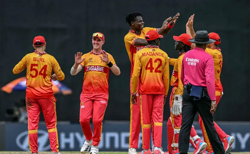  ക്രിക്കറ്റ് ലോകത്തെ അമ്പരപ്പിച്ച് സിംബാബ്‌വെയുടെ അട്ടിമറി വിജയം