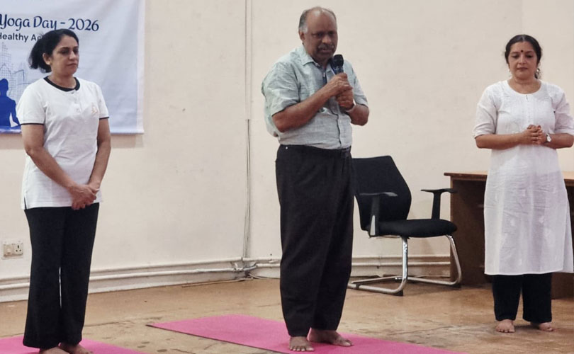 അന്താരാഷ്ട്ര യോഗ ദിനാചരണം കുസാറ്റിൽ സംഘടിപ്പിച്ചു.