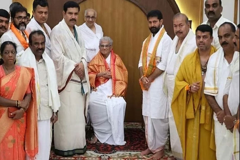 ധർമ്മസ്ഥല: ഭക്തജനങ്ങളുടെ വികാരം വൃണപ്പെട്ടു, മുഖ്യമന്ത്രി മാപ്പ് പറയണം- ബിജെപി 