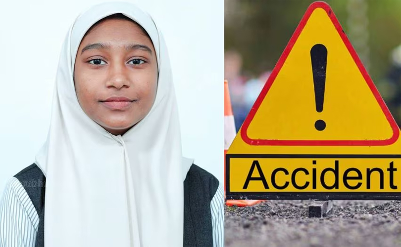 മാതാവ് ഓടിച്ച സ്‌കൂട്ടർ താഴ്ചയിലേക്ക് മറിഞ്ഞ് പ്ലസ്ടു വിദ്യാർത്ഥിനിക്ക് ദാരുണാന്ത്യം