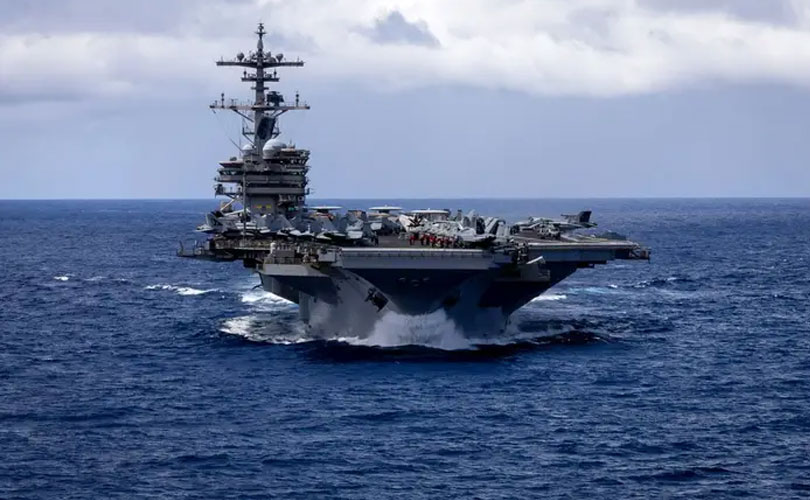 യുഎസ്എസ് ജോർജ് ഡബ്ല്യു ബുഷും എത്തി; പശ്ചിമേഷ്യയിൽ സൈനിക സാന്നിധ്യം ശക്തിപ്പെടുത്തി അമേരിക്ക