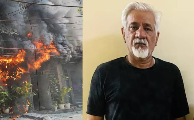 ഡൽഹി ഹോട്ടൽ തീപിടിത്തം: ഒളിവിലായിരുന്ന ഹോട്ടൽ ഉടമ അറസ്റ്റിൽ; മരണം 21 ആയി