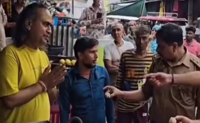 സ്വന്തം കടയിലെ ഭക്ഷണം കഴിക്കാൻ വിസമ്മതിച്ച് ഉടമ; വിഡിയോ വൈറൽ