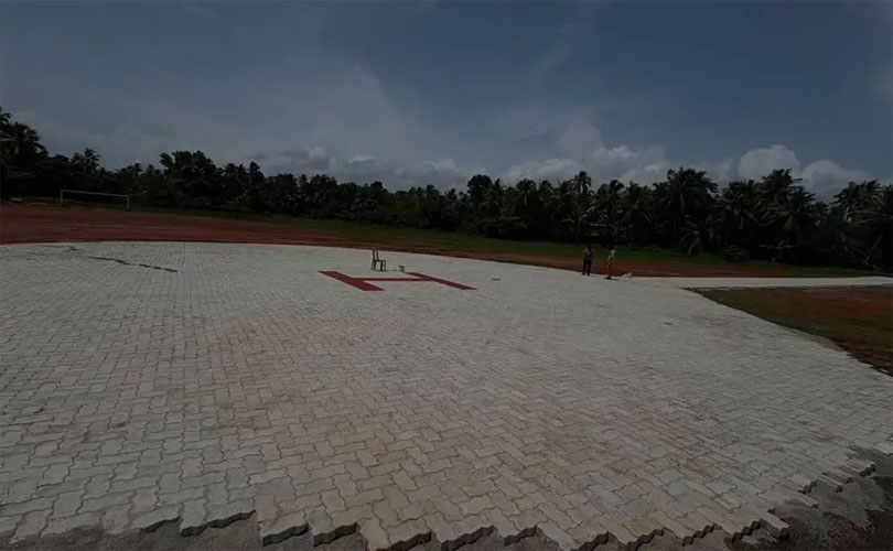 ഗൗതമിനെ കണ്ടെത്താൻ തിരച്ചിൽ ഊർജിതമാക്കും; ഒറ്റരാത്രികൊണ്ട് ഹെലിപാഡ് നിർമിച്ച് അമൃതാനന്ദമയി മഠം