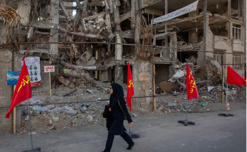 ഇസ്രയേൽ നടത്തിയ വ്യോമാക്രമണത്തിൽ ഇറാനിലെ ജൂത ദേവാലയം പൂർണമായും തകർന്നു