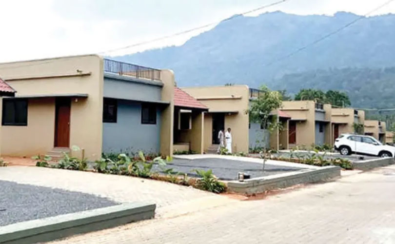 വയനാട് ദുരന്തബാധിതർക്ക് മുസ്ലീം ലീ​ഗ് നിർമ്മിച്ചു നൽകിയ വീടുകളിൽ നാളെ ഗൃഹപ്രവേശനം  