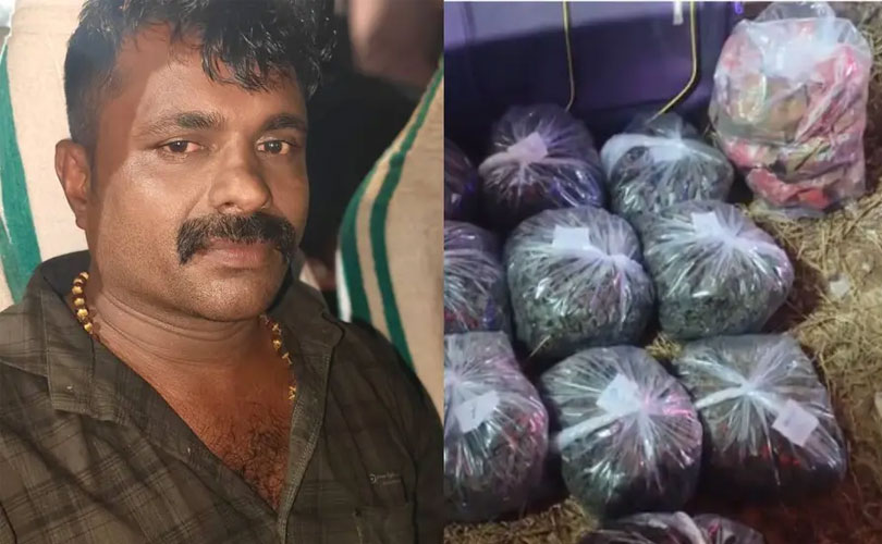 കാറിൽ കടത്തിയ 21 കിലോ കഞ്ചാവുമായി യുവതിയും ഭർത്താവും അമ്മയും പിടിയിൽ