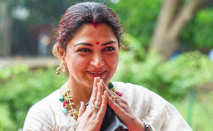  നടി ഖുഷ്ബു സുന്ദർ ഇനി തമിഴ്നാട് ബിജെപിയുടെ വൈസ് പ്രസിഡന്റ്