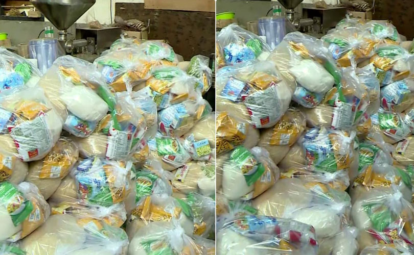 തൃശ്ശൂരിൽ ബിജെപി നേതാവിന്റെ സഹോദരന്റെ അച്ചാർ കമ്പനിയിൽ നിന്ന് 750 കിറ്റുകൾ പിടിച്ചെടുത്തു 