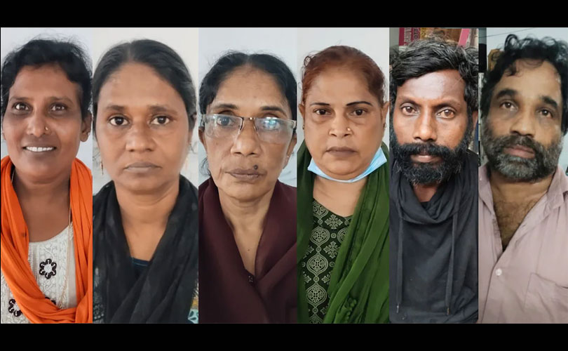 ഓട്ടോയിൽ തട്ടിക്കൊണ്ടുപോയി മർദ്ദിച്ച ശേഷം യുവതിയുടെ സ്വർണാഭരണങ്ങൾ കവർന്നു; ആറുപേർ പിടിയിൽ