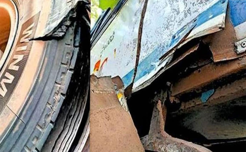 ഓടിക്കൊണ്ടിരുന്ന പ്രിയദർശിനി ബസിന്റെ പ്ലാറ്റ്ഫോം തകർന്ന് താഴേക്കു വീണ യുവതിക്ക് ​ഗുരുതര പരുക്ക് 