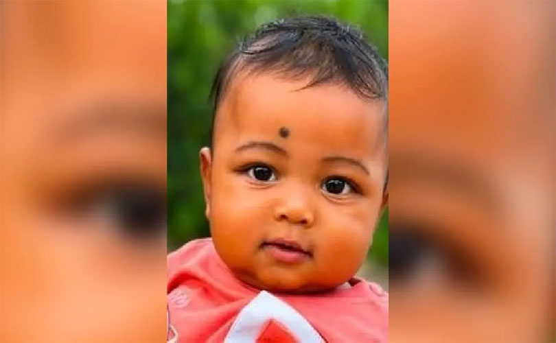 ഉറക്കത്തിനിടെ ആറുമാസം പ്രായമുള്ള കുഞ്ഞ് മരിച്ച നിലയിൽ