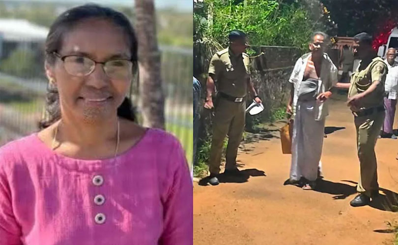 കോതമംഗലത്ത് വീട്ടമ്മ കുത്തേറ്റ് മരിച്ചു; ഭർത്താവ് പൊലീസ് കസ്റ്റഡിയിൽ