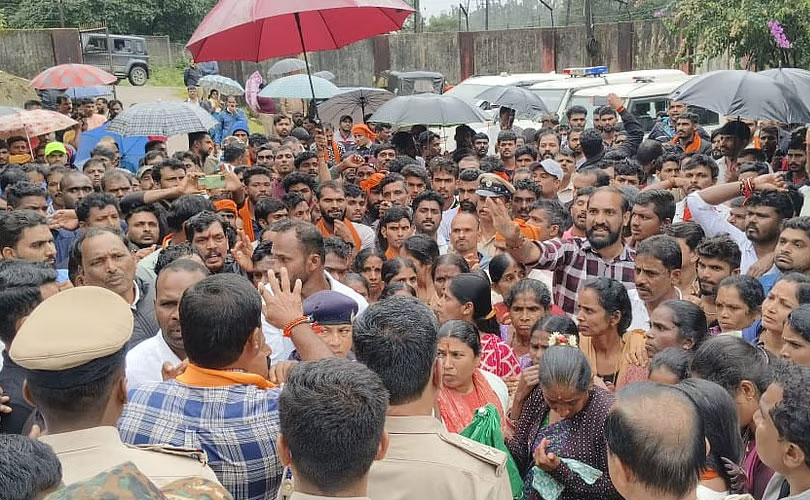 വിവാഹിതയായ കർണാടക സ്വദേശിനി മലയാളി യുവാവിനൊപ്പം ഒളിച്ചോടിയതിന് പിന്നിൽ ലൗ ജിഹാദെന്ന് ആരോപണം