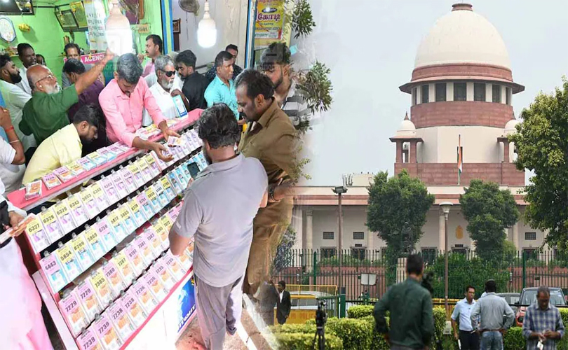  ലോട്ടറിക്കു സേവന നികുതി ചുമത്താൻ കേന്ദ്രത്തിന് അധികാരമില്ലെന്ന് സുപ്രീംകോടതി 