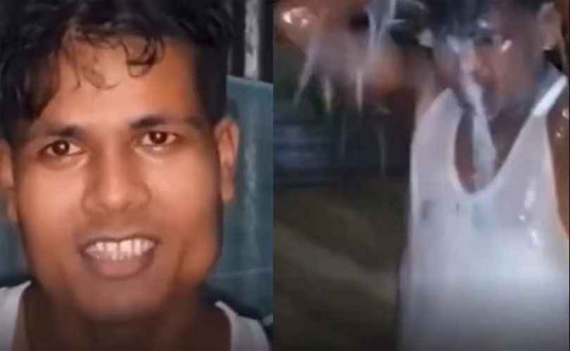  വിവാഹ മോചനത്തിന് പിന്നാലെ പാലിൽ കുളിച്ച് സ്വാതന്ത്ര്യം പ്രഖ്യാപിച്ച് യുവാവ്