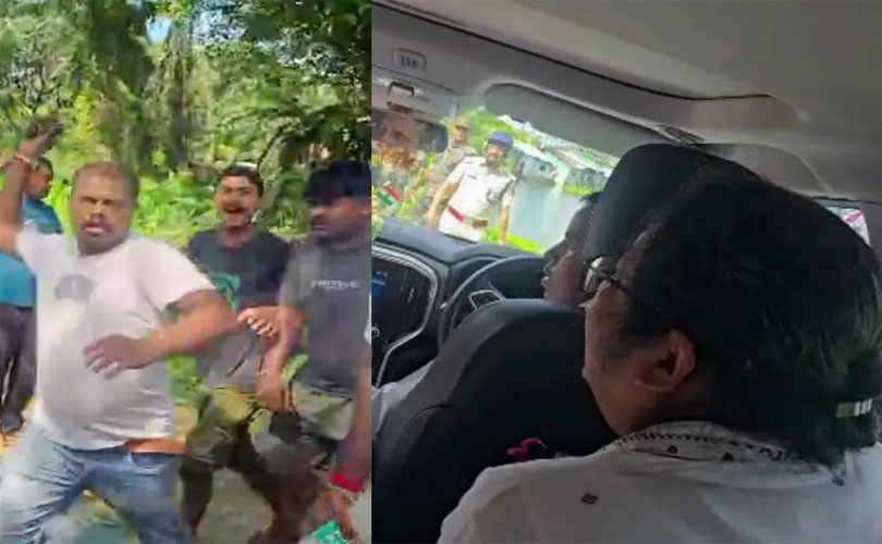 മമതാ ബാനർജിയുടെ വാഹനവ്യൂഹത്തിന് നേരെ ആക്രമണം; ചെളിയും കുപ്പിയും ചെരിപ്പും എറിഞ്ഞു; ബിജെപിയെ പ്രതിക്കൂട്ടിലാക്കി മുൻ 