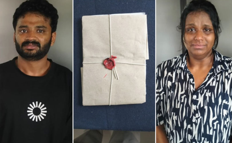 വാഹനപരിശോധനയ്ക്കിടെ എംഡിഎംഎയുമായി യുവതിയും യുവാവും പിടിയിൽ 