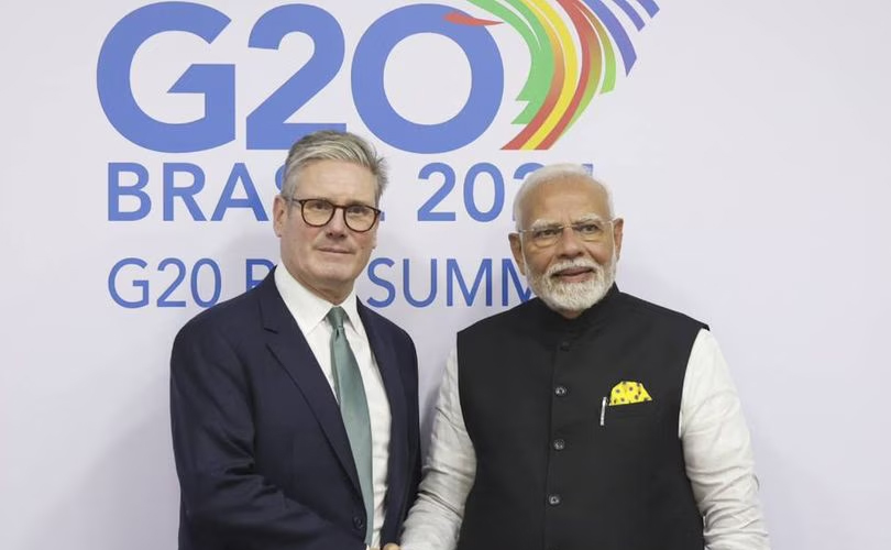 ഇന്ത്യ- ബ്രിട്ടൻ സ്വതന്ത്ര വ്യാപാര കരാർ യാഥാർഥ്യമാകുന്നു