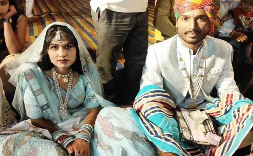 വിവാഹത്തിന് തൊട്ടുപിന്നാലെ ജോലിയിൽ തിരികെ പ്രവേശിച്ച് സൈനികൻ