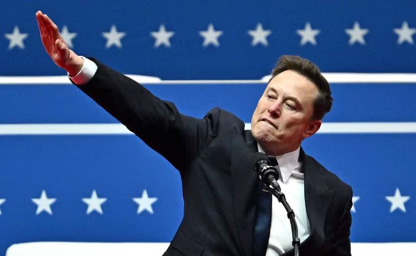 ട്രംപിൻ്റെ സ്ഥാനാരോഹണ ചടങ്ങിലെ മസ്കിൻ്റെ നാസി സല്യൂട്ട് വിവാദമാകുന്നു 