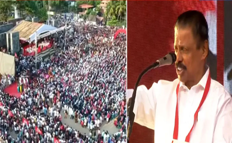 പിണറായി സർക്കാരിനെ പുകഴ്ത്തി എം.വി. ഗോവിന്ദൻ; ‘വീണ കേസിൽ പിണറായിയെയും റിയാസിനെയും പ്രതിയാക്കാൻ ഇഡി ശ്രമിക്കുന്നു’