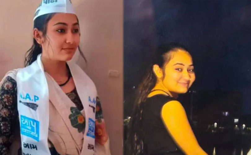 ​ഗുജറാത്തിൽ ആം ആദ്മി നേതാവായ യുവതി മരിച്ചനിലയിൽ; കൊലപാതകമെന്ന് ആരോപണം  