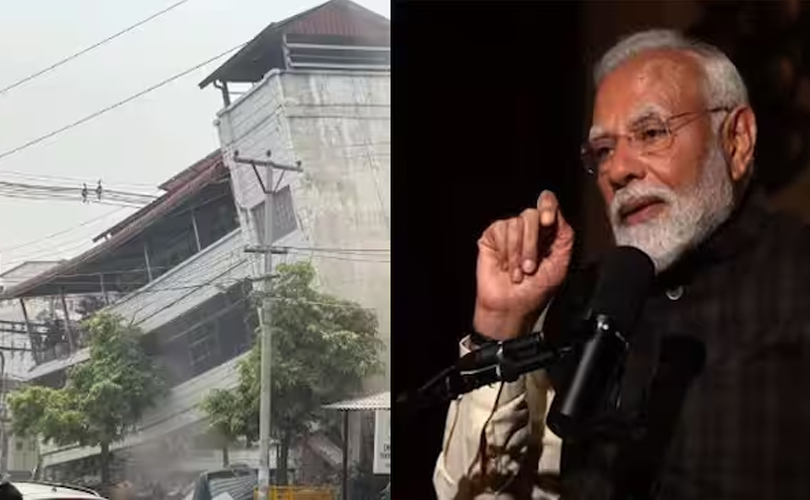 ഭൂകമ്പത്തിൽ തകർന്ന മ്യാൻമറിലേക്ക് ഇന്ത്യ 15 ടൺ ദുരിതാശ്വാസ വസ്തുക്കൾ അയക്കും 