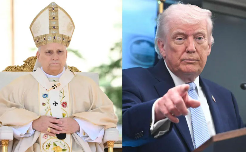 മാർപാപ്പയെ ഭീഷണിപ്പെടുത്തി അമേരിക്ക; ലിയോ പതിനാലാമൻ അമേരിക്കൻ സന്ദർശനം റദ്ദാക്കി 