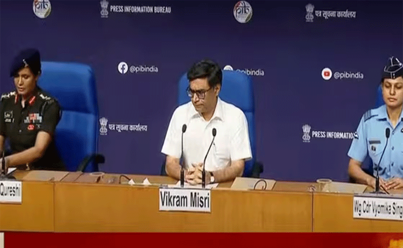 ഇന്ത്യ വിനിയോഗിച്ചത് സ്വയം പ്രതിരോധത്തിനുള്ള അവകാശമെന്ന് വിദേശകാര്യ സെക്രട്ടറി