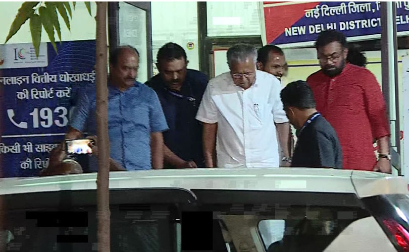 എട്ട് മണിക്കൂറിന് ശേഷം പിണറായി വിജയനെ വിട്ടയച്ചു; പൊലീസ് നടപടിക്കെതിരെ രൂക്ഷ വിമർശനം