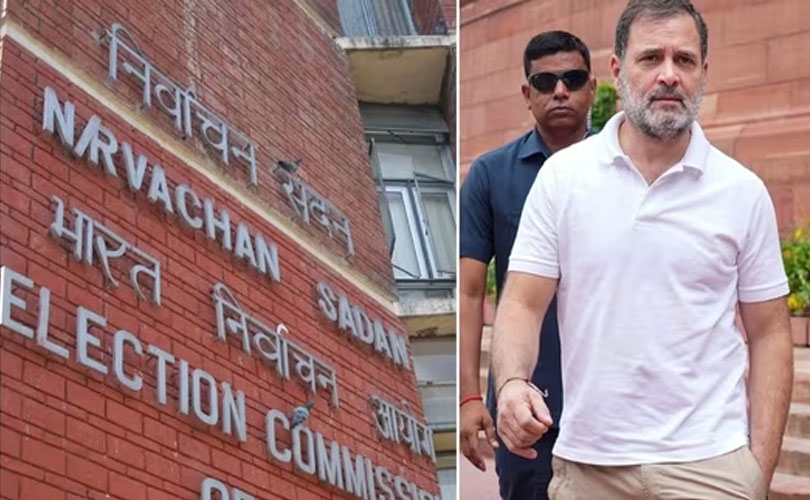 രാഹുൽ ഗാന്ധിയുടെ ആരോപണങ്ങൾ തള്ളി തെരഞ്ഞെടുപ്പ് കമ്മീഷൻ