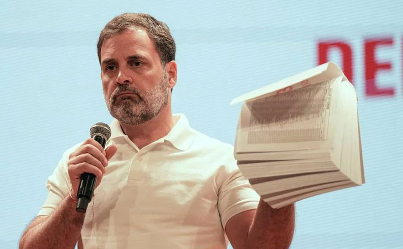 തെരഞ്ഞെടുപ്പ് അട്ടിമറി: രാ​ഹുൽ ​ഗാന്ധിയുടെ ആരോപണങ്ങളിൽ സത്യവാങ്മൂലം ആവശ്യപ്പെട്ട് തെരഞ്ഞെടുപ്പ് കമ്മീഷൻ