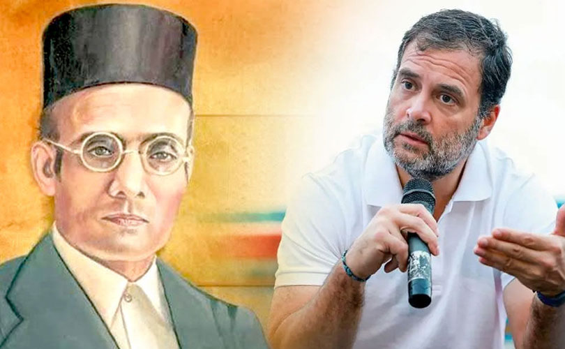 സവർക്കറെക്കുറിച്ചുള്ള പരാമർശം; ഗാന്ധിക്കെതിരെ അപകീർത്തി കേസ്