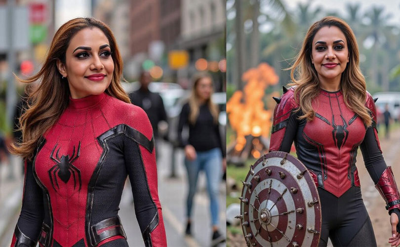  ‘ഹോളിവുഡ് നടിയെ പോലെയുണ്ട്’; വൈറലായി എഐ റിമി 