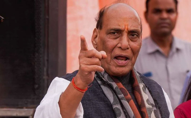 ട്രംപിനെ പരിഹസിച്ച് പ്രതിരോധ മന്ത്രി രാജ്നാഥ് സിങ്