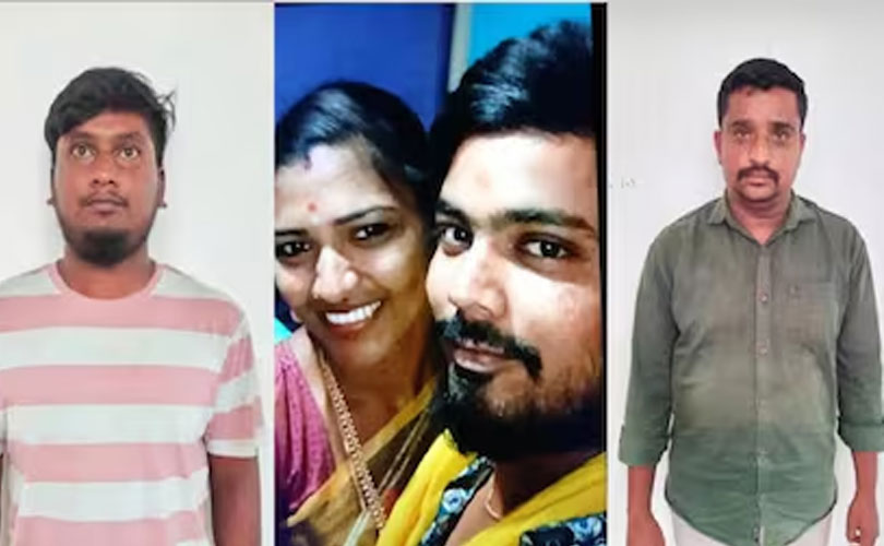 ഗൾഫിൽ നിന്ന് മടങ്ങിയെത്തിയ ഭർത്താവിനെ കൊലപ്പെടുത്തിയ ഭാര്യയും കാമുകനും സുഹൃത്തും പിടിയിൽ 

