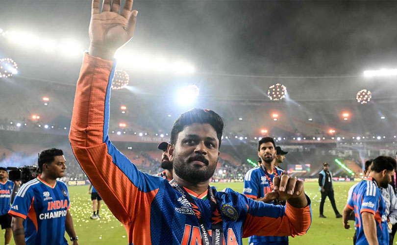 ഐസിസി പ്ലെയർ ഓഫ് ദ് മന്ത് പുരസ്കാരം സഞ്ജു സാംസൺ സ്വന്തമാക്കി 