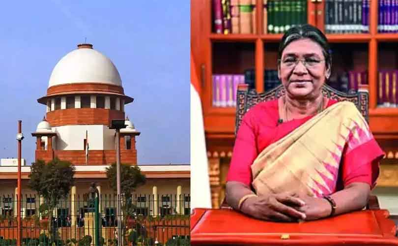 സുപ്രീം കോടതി: ഗവർണ്ണർക്കും പ്രസിഡന്റിനും ബിൽ അംഗീകാരത്തിനായി നിശ്ചയിച്ച സമയപരിധി തെറ്റ്