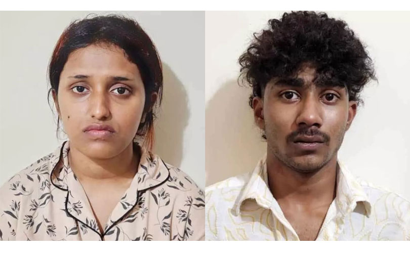 മലപ്പുറത്ത് എം.ഡി.എം.എ വേട്ട; നഴ്‌സിങ് വിദ്യാർത്ഥിനിയടക്കം രണ്ടുപേർ അറസ്റ്റിൽ