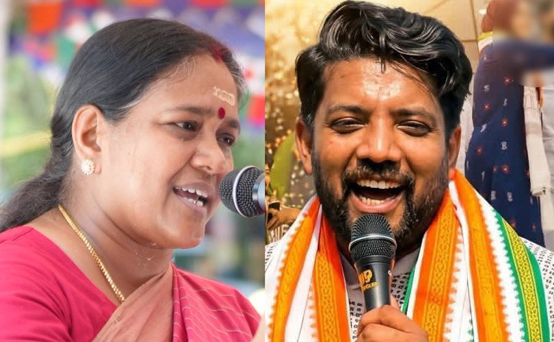 ശോഭ സുരേന്ദ്രനെ അയോ​ഗ്യയാക്കണമെന്ന് ഷാഫി പറമ്പിൽ എംപി 
