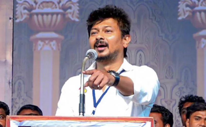 നവദമ്പതിമാര്‍ എത്രയും വേഗം കുട്ടികള്‍ക്ക് ജന്മം നല്‍കുന്നതിനെ കുറിച്ച് ആലോചിക്കണമെന്ന് ഉദയനിധി സ്റ്റാലിന്‍