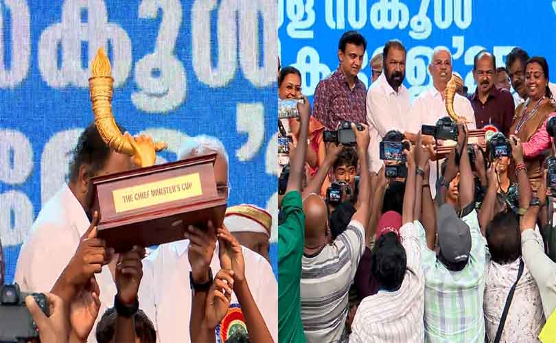 സംസ്ഥാന സ്കൂൾ കായികമേള: സ്വർണക്കപ്പ് തിരുവനന്തപുരം ഏറ്റുവാങ്ങി 