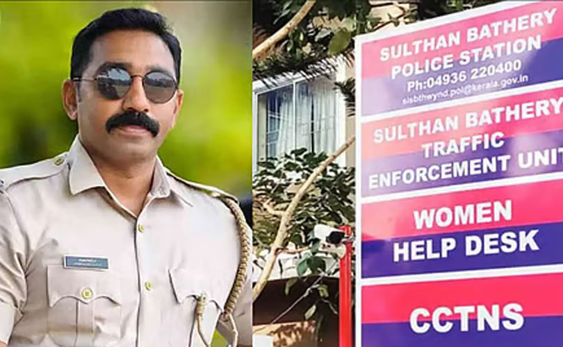 ബത്തേരി പൊലീസ് സ്റ്റേഷനിൽ നിന്ന് തൊണ്ടിമുതൽ മോഷണം പോയ സംഭവത്തിൽ പ്രതിയായ പൊലീസുകാരൻ അറസ്റ്റിൽ 