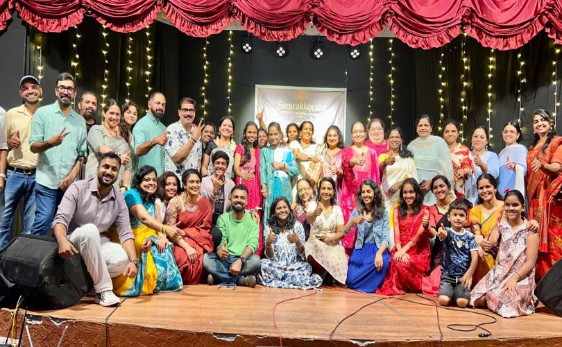 ചങ്ങമ്പുഴ പാർക്കിനെ സംഗീതസാന്ദ്രമാക്കി സ്വരക്കൂട്ടിൻ്റെ ‘പാട്ടോരം’