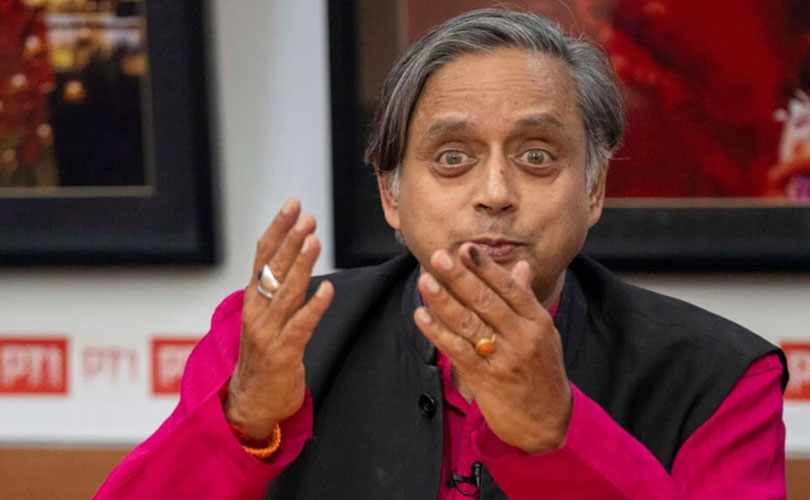Tharoor Drifting Away from Congress; Won’t Join BJP but High Positions Reportedly Offered